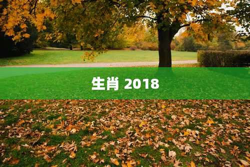 生肖 2018