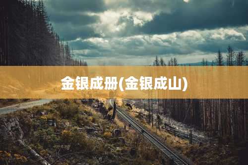 金银成册(金银成山)