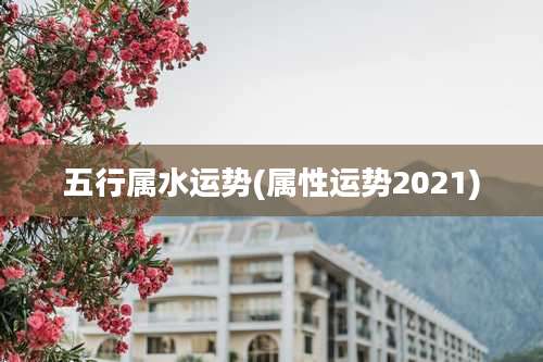 五行属水运势(属性运势2021)