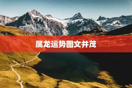 属龙运势图文并茂