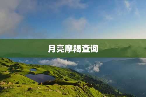 月亮摩羯查询