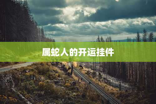 属蛇人的开运挂件