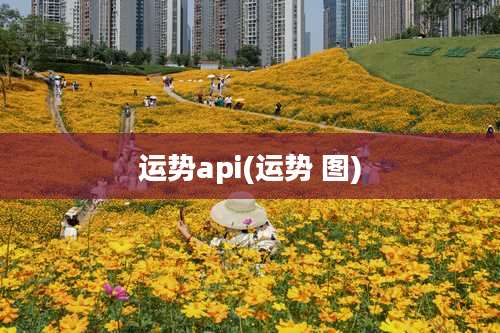 运势api(运势 图)