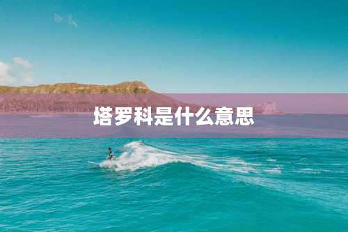 塔罗科是什么意思