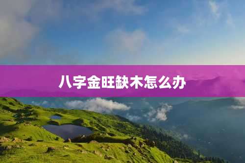 八字金旺缺木怎么办