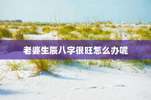 老婆生辰八字很旺怎么办呢