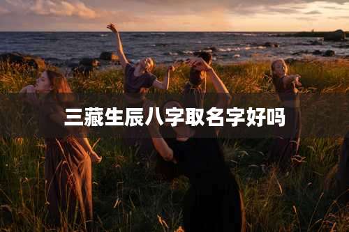 三藏生辰八字取名字好吗