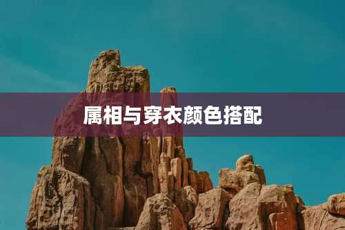 属相与穿衣颜色搭配