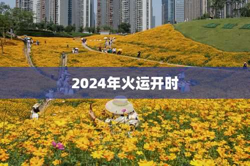 2024年火运开时