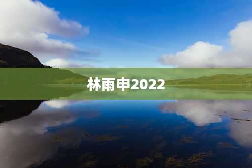 林雨申2022