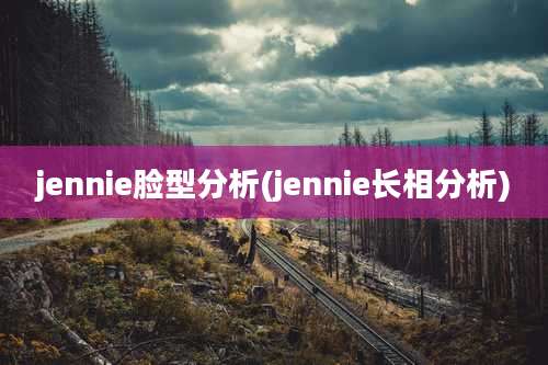 jennie脸型分析(jennie长相分析)