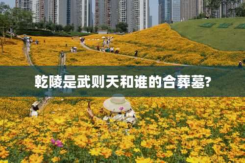 乾陵是武则天和谁的合葬墓?