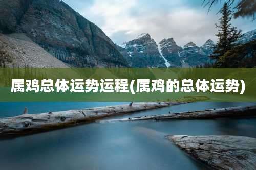 属鸡总体运势运程(属鸡的总体运势)