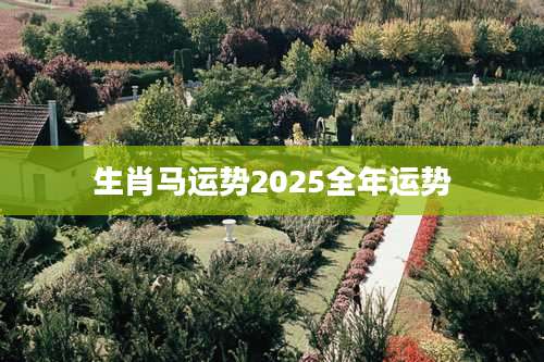 生肖马运势2025全年运势