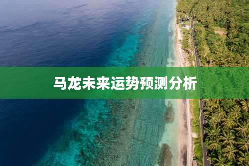 马龙未来运势预测分析