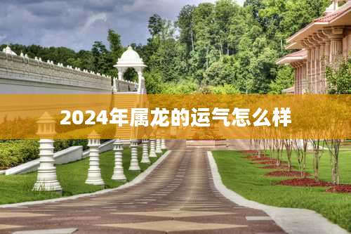 2024年属龙的运气怎么样