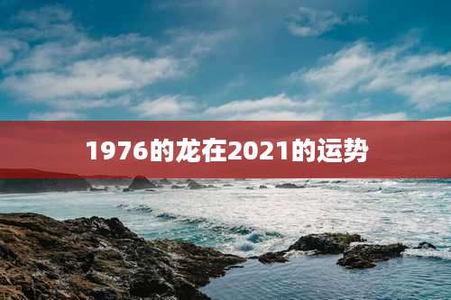 1976的龙在2021的运势