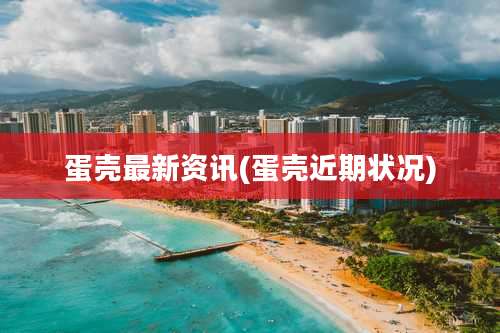 蛋壳最新资讯(蛋壳近期状况)