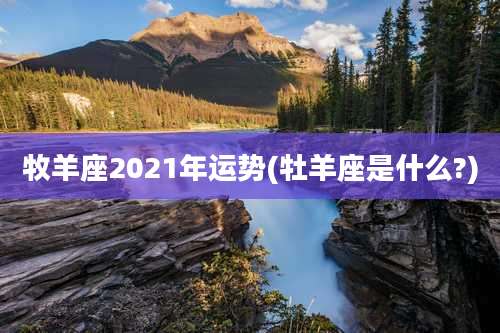 牧羊座2021年运势(牡羊座是什么?)