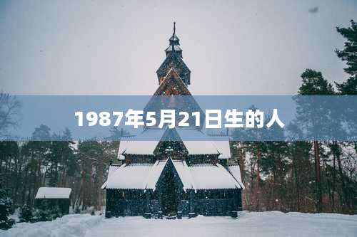 1987年5月21日生的人