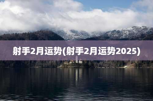 射手2月运势(射手2月运势2025)