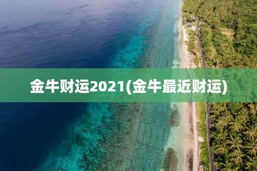 金牛财运2021(金牛最近财运)