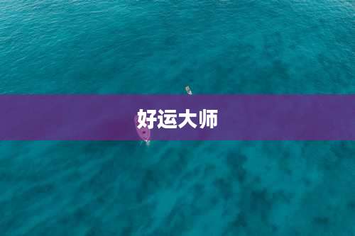 好运大师
