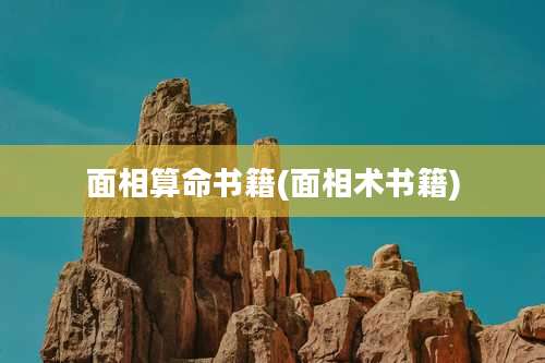 面相算命书籍(面相术书籍)