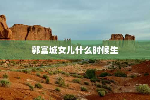 郭富城女儿什么时候生