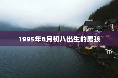 1995年8月初八出生的男孩