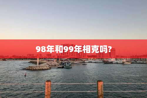 98年和99年相克吗?
