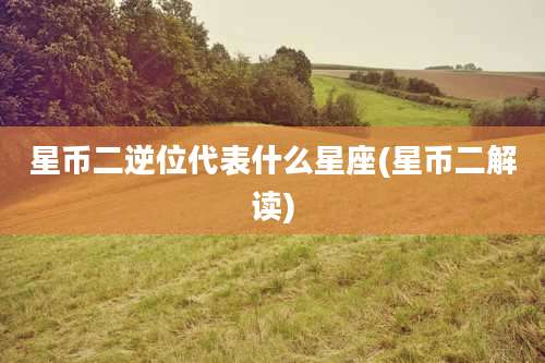 星币二逆位代表什么星座(星币二解读)