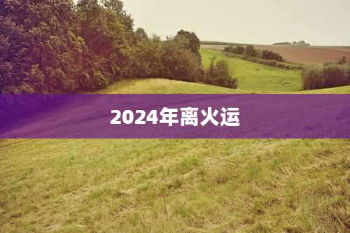 2024年离火运