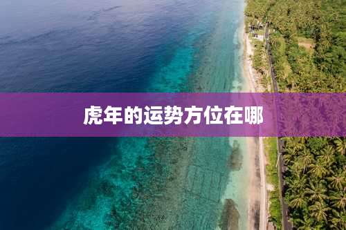 虎年的运势方位在哪
