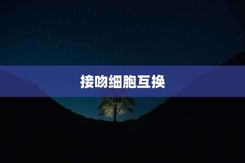 接吻细胞互换