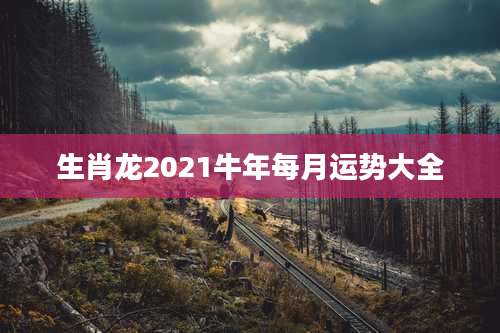 生肖龙2021牛年每月运势大全