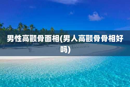 男性高颧骨面相(男人高颧骨骨相好吗)