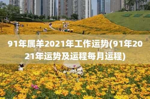 91年属羊2021年工作运势(91年2021年运势及运程每月运程)