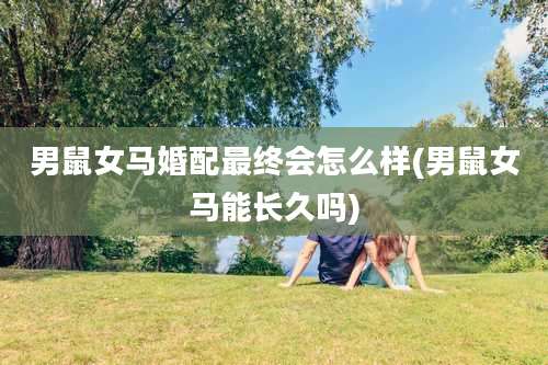 男鼠女马婚配最终会怎么样(男鼠女马能长久吗)