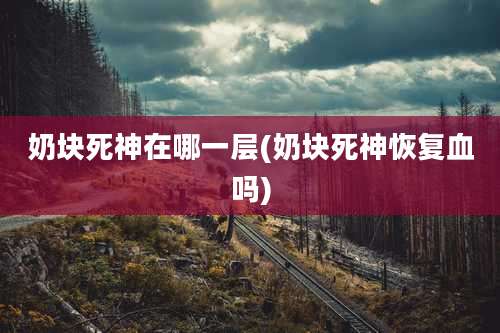 奶块死神在哪一层(奶块死神恢复血吗)