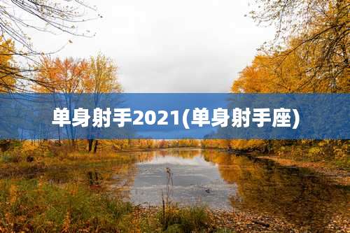 单身射手2021(单身射手座)