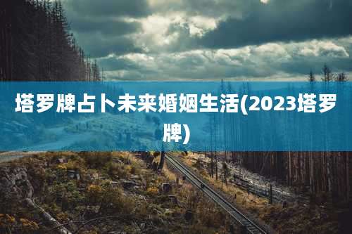 塔罗牌占卜未来婚姻生活(2023塔罗牌)
