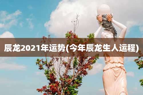 辰龙2021年运势(今年辰龙生人运程)