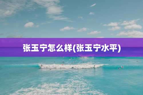 张玉宁怎么样(张玉宁水平)