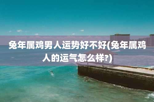 兔年属鸡男人运势好不好(兔年属鸡人的运气怎么样?)