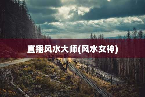 直播风水大师(风水女神)