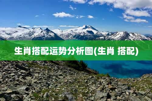 生肖搭配运势分析图(生肖 搭配)