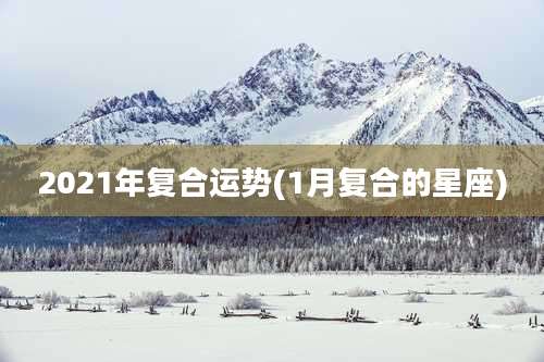 2021年复合运势(1月复合的星座)