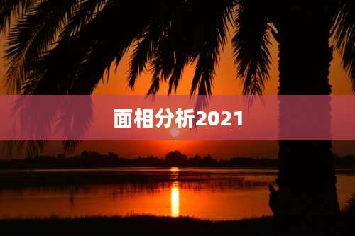 面相分析2021