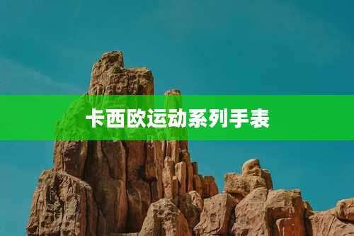 卡西欧运动系列手表